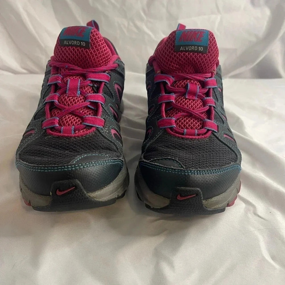 Nike Air Alvord 10 Trail Running Shoes Gray/Pink 512041-005 Womens Size 6.5 - Picture 3 of 10